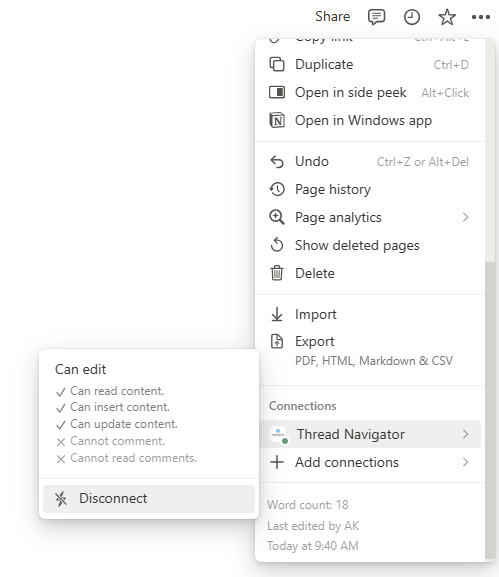 how to revoke Notion Access